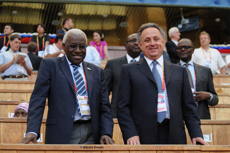 Lamine Diack president de L'IAAF