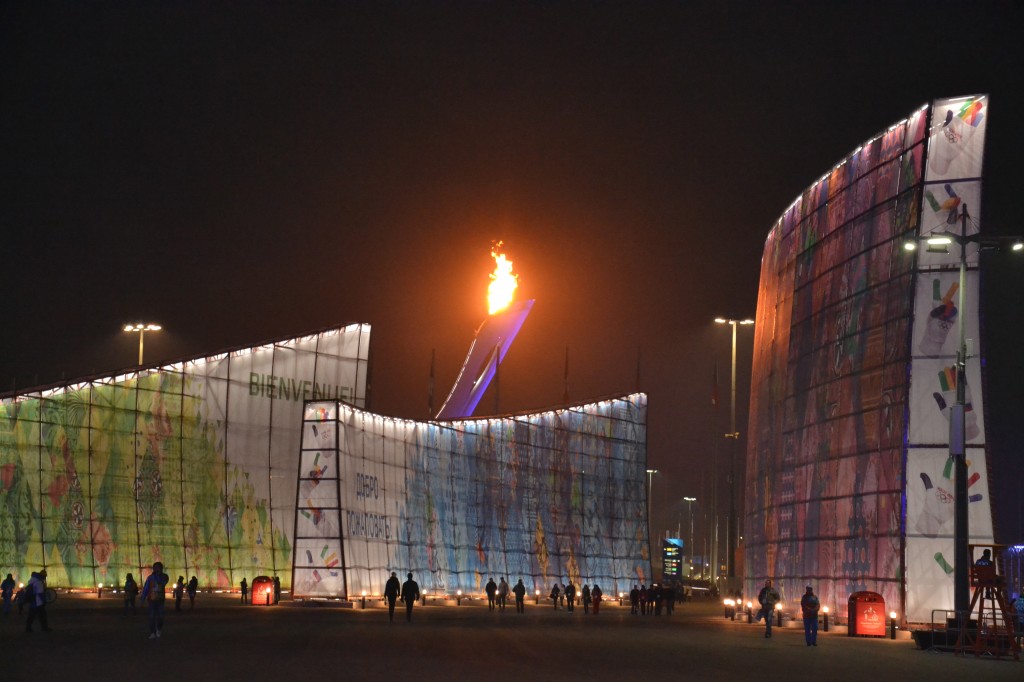 Au coeur du parc olympique