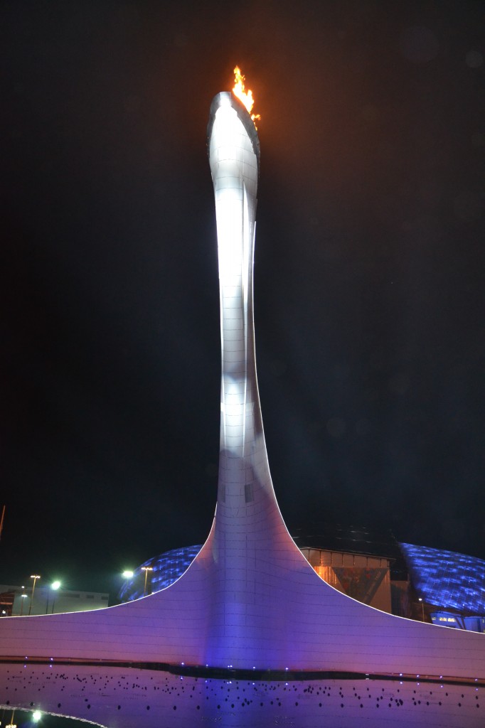 La flamme olympique