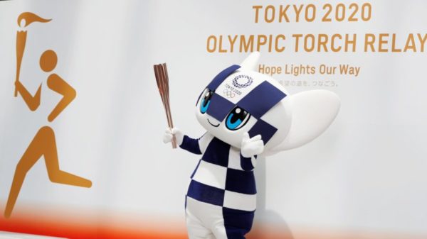 Tokyo olympic torch relay