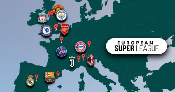 Francs Jeux Avec la Super Ligue, le foot européen se coupe en deux