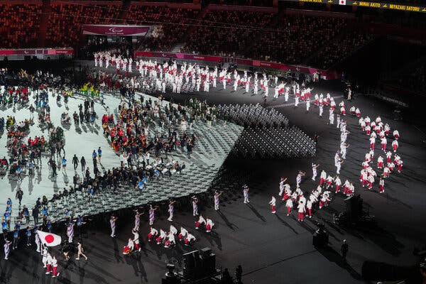 Ceremonie ouverture Tokyo Paralympiques