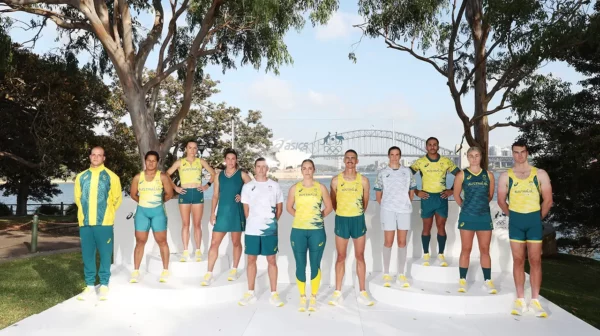 Team Australia dressed for Paris 2024